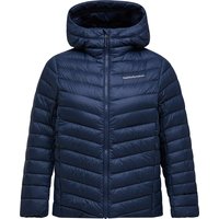 Peak Performance Women's Frost Down Hood Jacket Blue Shadow