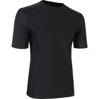 Gripgrab Men's Windbreaking Short Sleeve Base Layer Black