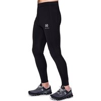 Hellner Mustavaara Running Tights Men Jet Black