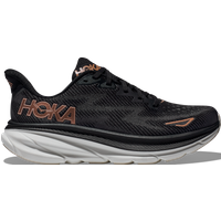 Hoka Women's Clifton 9 Black/Rose Gold