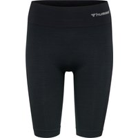 Hummel Women's Hmlclea Seamless Cycling Shorts Black Melange