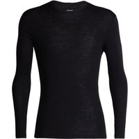 Icebreaker Men's 175 Everyday Longsleeve Crewe Black