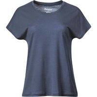 Bergans Women's Whenever Merino Tee Granite Blue
