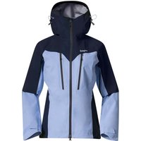 Bergans Women's Tind 3Layer Shell Jacket Blueberry Milk/Navy Blue