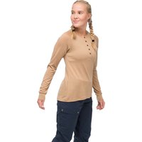 Bergans Women's Lysebu Wool Henley Warm Sand