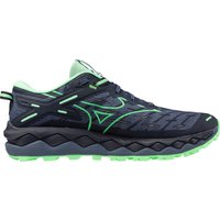 Mizuno Men's Wave Mujin 10 Vintage Indigo/neo Mint/india Ink