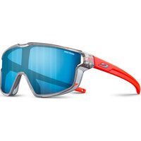 Julbo Kids' Fury Mini Spectron 3 Shiny Translucent Grey/Fluo Orange Matt