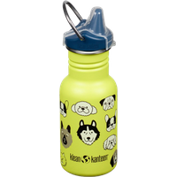 Klean Kanteen Kids' Classic Narrow 355ml (W/ Kid Sippy) Dogs