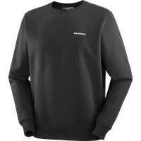 Salomon Men's Salomon Logo Crewneck Deep Black
