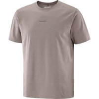 Salomon Men's Trackline Short Sleeve Tee Iron