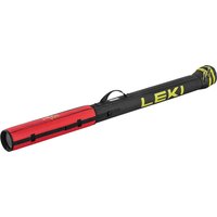 Leki Cross Country Tube Bag 2-pairs Bright Red-Black-Neonyellow