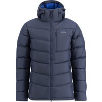 Lundhags Men's Fulu Down Hooded Jacket Deep Blue