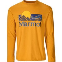 Marmot Men's Coastal Tee Ls Honey Glaze
