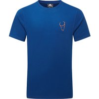 Mountain Equipment Men's Yorik On Wire Tee Admiral Blue
