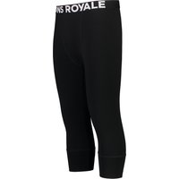 Mons Royale Men's Cascade Merino Flex 200 3/4 Legging Black