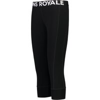 Mons Royale Women's Cascade Merino Flex 200 3/4 Legging Black