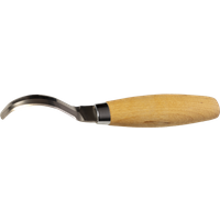 Mora Hook Knife 163 Double Edge with Leather Sheath NoColour