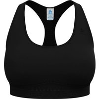 Odlo Women's Ascent Performance Wool Medium Support Sports Bra Black