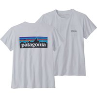 Patagonia Women's P-6 Logo Responsibili-Tee White