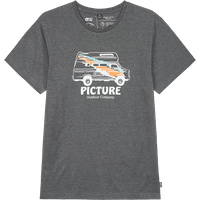 Picture Organic Clothing Men's Custom Van Tee Dark Grey Melange