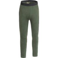 Pinewood Women's Abisko Merino Base Layer Pants Dark Moss Green