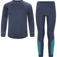 Urberg Juniors' Base Layer Set Blue Nights