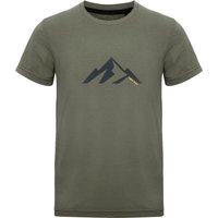 Urberg Junior's Printed Tree Tee Dusty Olive