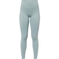 Röhnisch Women's Seamless Rib Tights Silver Blue