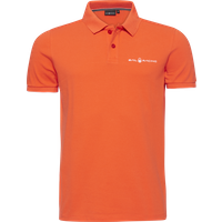 Sail Racing Men's Bowman Logo Polo Orange Spring