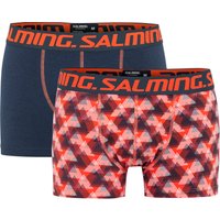 Salming Free, 2-pack Long Boxer Red