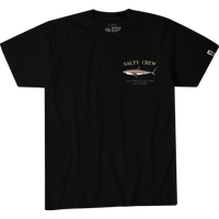 Salty Crew Men's Bruce Short-Sleeve Premium Tee Black