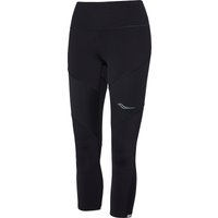Saucony Women's Time Trial Crop Tight Black