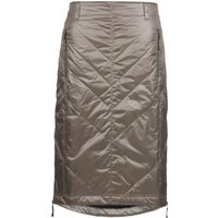 Skhoop Women's Mary Mid Down Skirt  Walnut