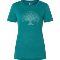 super.natural Women's Tree Of Knowledge Tee Pacific/lagoon Green