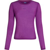 Icebreaker Women's Merino 75 Cool-Lite Featherlight Longleeve Crewe Passion