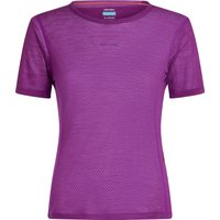 Icebreaker Women's Merino 75 Cool-Lite Featherlight Shortsleeve Crewe Passion