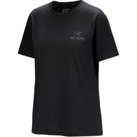 Arc'teryx Women's Kragg Sl Cotton Emblem Crew Shortsleeve Black
