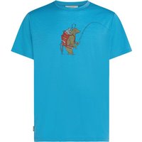 Icebreaker Men's Merino 150 Tech Lite Ss Tee Bear Catch Arctic