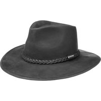 Stetson Western Buffalo Leather Black