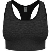 Odlo Women's Odlo Seamless Medium - Padded Sport Bra Black Melange