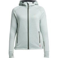 Tenson Women's TXlite Hoodie Zip Grey Green