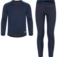 Urberg Juniors' Selje Merino-Bamboo Set Dark Navy