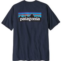Patagonia Men's P-6 Logo Responsibili-Tee New Navy