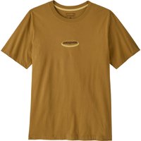 Patagonia Men's '95 Oval Logo T-Shirt Bobcat Brown: Sunshine