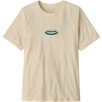 Patagonia Men's '95 Oval Logo T-Shirt Undyed Natural