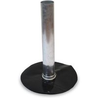 Dachentwässerung Aluminium Ø 63 mm mit EPDM Manschette (selbstklebend)