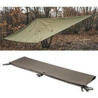 BW Mehrzweckplane Spezialkräfte Tarp mit IRR Beschichtung Oliv