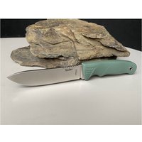 Linder Super Edge 2 ATS 34 Jagdmesser Bushcraft Grün