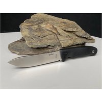 Linder Super Edge 2 ATS 34 Jagdmesser Bushcraft Schwarz