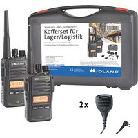 Midland G18 Pro PMR 2er Security-Kofferset